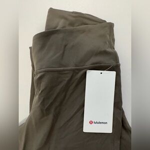 Lululemon White Align Asym Mini Flare Pants